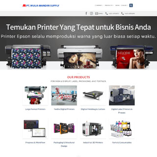 Jasa Pembuatan Website Mulia Mandiri Supply