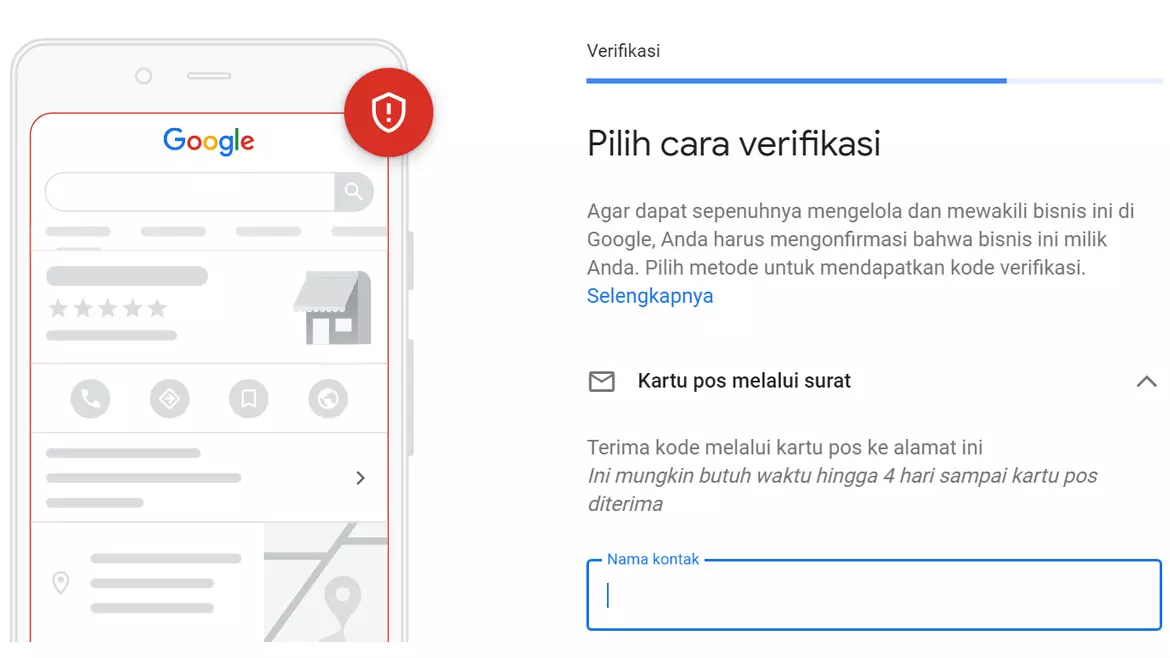 Cara Daftar Verifikasi Google My Business 3