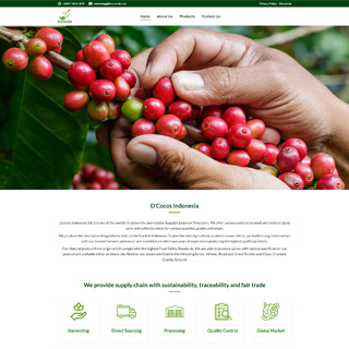 Jasa Pembuatan Website DCocos Indonesia PT Agro Dcocos Indonesia