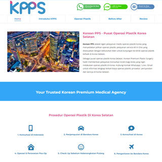 Jasa Pembuatan Website KoreanPPS Pusat Operasi Plastik Korea Selatan